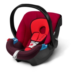 Seggiolino auto Gruppo 0+ Cybex Aton collezione 2018 Rumba Red