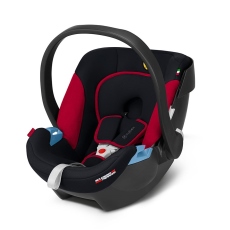 Seggiolino auto Gruppo 0+ Cybex Aton collezione 2018 Scuderia Ferrari Victory Black