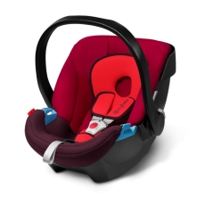 Seggiolino auto Gruppo 0+ Cybex Aton collezione 2021 Rumba Red