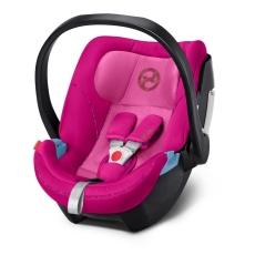 Seggiolino auto Gruppo 0+ Cybex Aton 5 collezione 2019 Fancy Pink