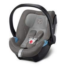 Seggiolino auto Gruppo 0+ Cybex Aton 5 collezione 2019 Manhattan Grey