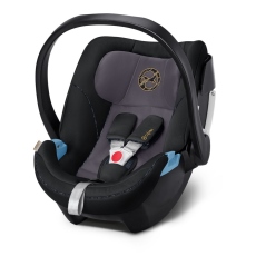 Seggiolino auto Gruppo 0+ Cybex Aton 5 collezione 2019 Premium Black
