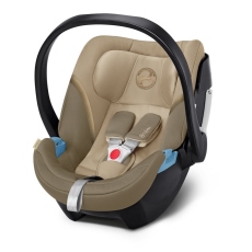 Seggiolino auto Gruppo 0+ Cybex Aton 5 collezione 2022 Classic Beige