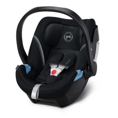 Seggiolino auto Gruppo 0+ Cybex Aton 5 collezione 2022 Deep Black
