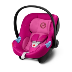 Seggiolino auto Gruppo 0+ Cybex Aton M collezione 2019 Fancy Pink