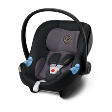 Seggiolino auto Gruppo 0+ Cybex Aton M collezione 2019 Premium Black