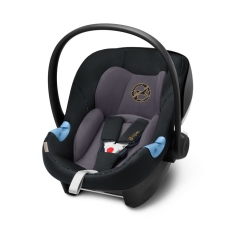 Seggiolino auto i-Size 40-105 cm Cybex Aton M i-Size collezione 2019 Premium Black