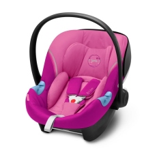 Seggiolino auto i-Size 40-105 cm Cybex Aton M i-Size collezione 2022 Magnolia Pink