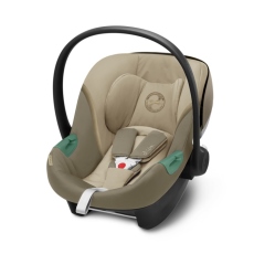 Seggiolino auto i-Size 40-105 cm Cybex Aton S2 i-Size collezione 2022 Classic Beige