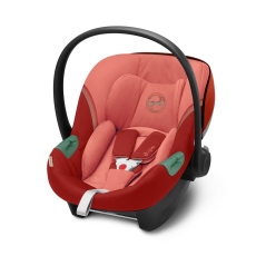 Seggiolino auto i-Size 40-105 cm Cybex Aton S2 i-Size collezione 2023 Hibiscus Red