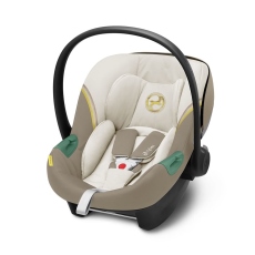Seggiolino auto Da 0 a 12-24 mesi Cybex Aton S2 i-Size collezione 2024 Seashell Beige