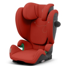 Seggiolino auto i-Size 100-150 cm Cybex Solution G i-Fix collezione 2023 Hibiscus Red
