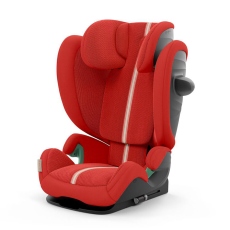 Seggiolino auto Da 3-4 anni a 12 anni Cybex Solution G i-Fix collezione 2024 Hibiscus Red Plus