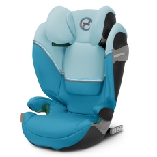 Seggiolino auto i-Size 100-150 cm Cybex Solution S2 i-Fix collezione 2023 Beach Blue