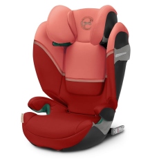 Seggiolino auto i-Size 100-150 cm Cybex Solution S2 i-Fix collezione 2023 Hibiscus Red
