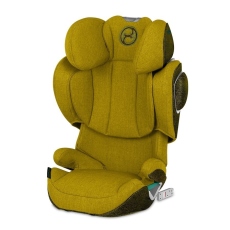 Seggiolino auto i-Size 100-150 cm Cybex Solution Z i-Fix collezione 2023 Mustard Yellow Plus