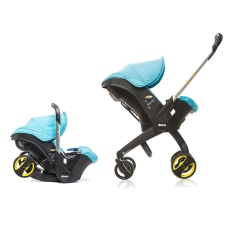 Seggiolino auto Gruppo 0+ Simple Parenting Doona collezione 2016 Sky - Turchese