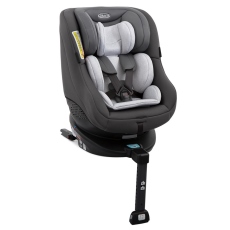Seggiolino auto Gruppo 0+/1 Graco Turn2Me collezione 2022 Charcoal