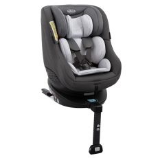 Seggiolino auto Gruppo 0+/1 Graco Turn2Me collezione 2023 Charcoal