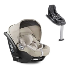 Seggiolino auto i-Size 40-105 cm Inglesina Darwin con base i-Size collezione 2020 Cashmere Beige