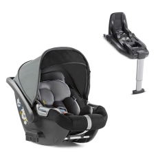 Seggiolino auto i-Size 40-105 cm Inglesina Darwin con base i-Size collezione 2020 Mystic Black