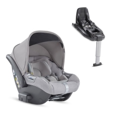 Seggiolino auto i-Size 40-105 cm Inglesina Darwin con base i-Size collezione 2020 Silk Grey