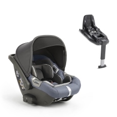 Seggiolino auto i-Size 40-105 cm Inglesina Darwin con base i-Size collezione 2021 Alaska Blue