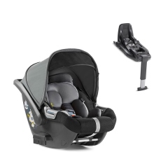Seggiolino auto i-Size 40-105 cm Inglesina Darwin con base i-Size collezione 2021 Mystic Black