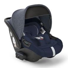 Seggiolino auto i-Size 40-105 cm Inglesina Darwin Infant Recline collezione 2023 Soho Blue