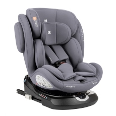Seggiolino auto Da 0 a 6-12 anni KikkaBoo i-Felix collezione 2025 Light Grey