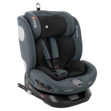 Seggiolino auto Da 0 a 6-12 anni KikkaBoo i-Moove collezione 2024 Dark Gray