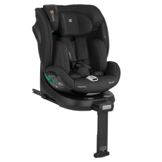 Seggiolino auto Da 0 a 6-12 anni KikkaBoo i-Twist collezione 2024 Black