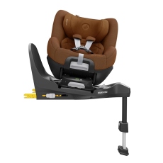 Seggiolino auto i-Size 40-105 cm Maxi-Cosi Pearl 360 Pro collezione 2023 Authentic Cognac
