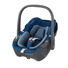 Seggiolino auto i-Size 40-105 cm Maxi-Cosi Pebble 360 collezione 2021 Essential Blue