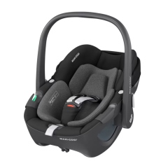 Seggiolino auto Da 0 a 12-24 mesi Maxi-Cosi Pebble 360 collezione 2025 Essential Black
