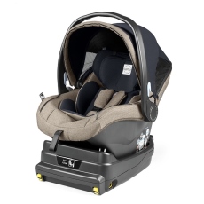 Seggiolino auto i-Size 40-105 cm Peg Perego Primo Viaggio i Size collezione 2019 Luxe Ecru