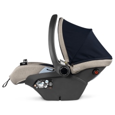 Seggiolino auto i-Size 40-105 cm Peg Perego Primo Viaggio Lounge collezione 2020 Luxe Ecru