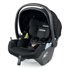 Seggiolino auto i-Size 40-105 cm Peg Perego Primo Viaggio Lounge collezione 2021 Black Shine