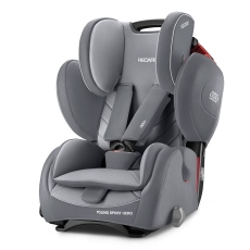Seggiolino auto Gruppo 1/2/3 RECARO Young Sport HERO collezione 2019 Aluminium Grey