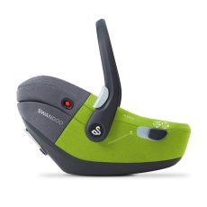 Seggiolino auto Da 0 a 12-24 mesi Swandoo Albert i-Size collezione 2025 Lime Sesame Grey