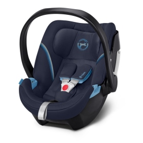 Seggiolino auto Gruppo 0+ Cybex Aton 5 Navy Blue