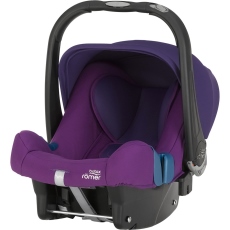 Seggiolino auto Gruppo 0+ Britax Römer Baby-Safe Plus Shr II collezione 2016 Mineral Purple