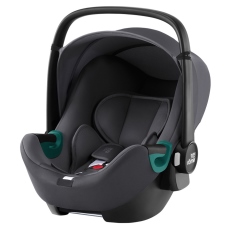Seggiolino auto Da 0 a 12-24 mesi Britax Rmer Baby Safe 3 i-Size collezione 2024 Midnight Grey