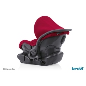 Dettaglio seggiolino con base auto - Seggiolino auto Gruppo 0+ Brevi Smart Silverline