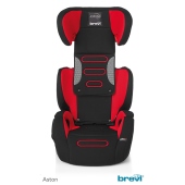 Vista frontale con poggiatesta rialzato - Seggiolino auto Gruppo 2/3 Brevi Aston B.Fix