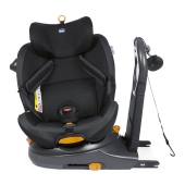 Vista seggiolino ruotato, posizione entrata e uscita - Seggiolino auto i-Size 40-105 cm Chicco AroundU i-Size