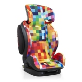 Vista con poggiatesta rialzato - Seggiolino auto Gruppo 1/2/3 Cosatto Hug Isofix
