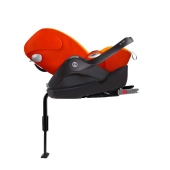 Vista laterale con piede di supporto - Seggiolino auto Gruppo 0+ Cybex Cloud Q