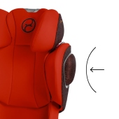 Vista delle protezione laterali - Seggiolino auto Gruppo 2/3 Cybex Solution Z-Fix