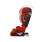Vista laterale con funzione reclinazione schienale - Seggiolino auto Gruppo 2/3 Cybex Solution Z-Fix